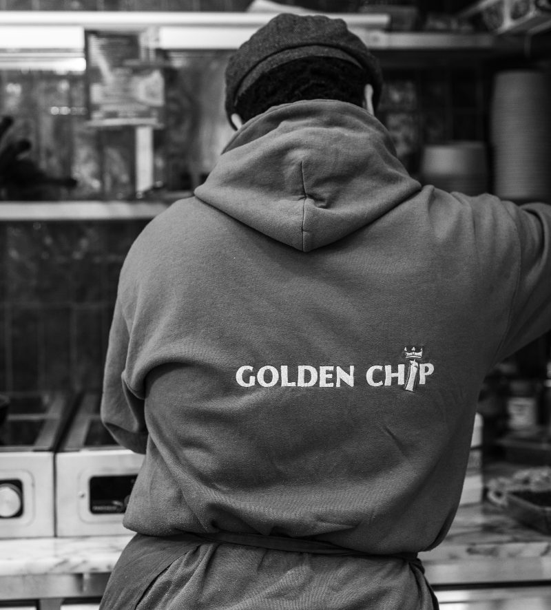 Kitchen golden chip